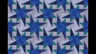 Wonky Star Quilt Block
