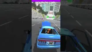 Deadly Descent 🚗💥 The Most Dangerous Driving Game Online! #shorts