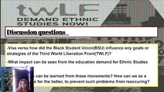 Ethnic Studies BSU TWLF
