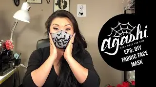 Sewing Tutorial - DIY Fabric Face Mask with Filter Pocket and Nose Wire