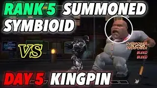 Maxed Out Summoned Symbioid VS Kingpin! | Marvel Contest of Champions