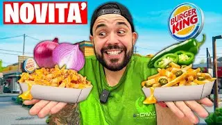 NOVITA' Burger King - FRIES alla Cipolla e al Jalapenos - PROVIAMOLE!