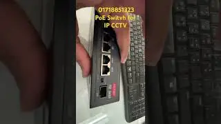 PoE Networking Switch for IP Cameta