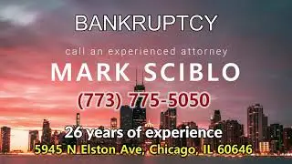 Chicago Attorney Mark Sciblo - Bankruptcy Chicago