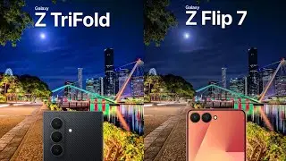 Samsung Galaxy Z TriFold против Galaxy Z Flip 7 | Реальный обзор камер | Стоит ли обновляться?
