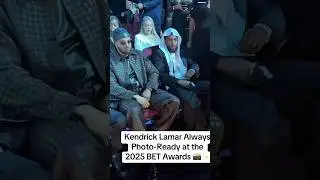 Kendrick Was Trying To Protect His Energy All Night at the BET Awards💯💯