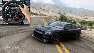 Dodge Charger SRT Hellcat 880HP Forza Horizon 5 Logitech G29 Gameplay