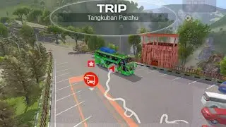 Anterin Pariwisata Ke Tangkuban Perahu - BUSSID Gameplay