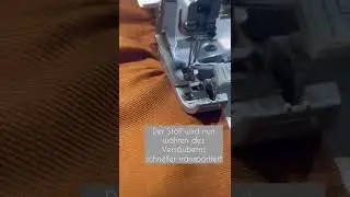 Stoff mit der Overlock raffen (Finas N&auml;htipp)     www.Finasideen.com