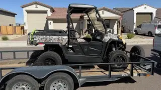 Customers Coleman 550 has running issue.