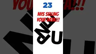 NHS ARE SELLING YOUR DATA! #nhs #data #breach #sold #doctor #nurse