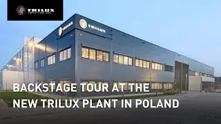 Backstage tour at the new TRILUX plant in Poland