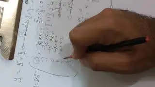 إيجاد الدومين والرينج من الرسم ٥ دالة أعظم صحيح  ورسمها the greatest integer