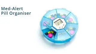 Med-Alert Pill Organiser with Alarm