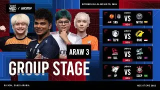 🔴 LIVE | MSC sa EWC 25 | ARAW 3