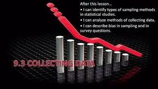 Algebra 2 09.3 Collecting Data