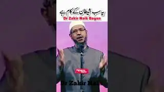 Ye Sab Shaitan Ke Kam Hai #shorts #drzakirnaik #islam