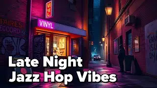 Moonlight Retro  🎷 Late Night Jazz-Hop Vibes | 🎧 Chill Urban Beat HQ