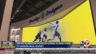 The Jackie Robinson Museum focuses on Civil Rights and Baseball