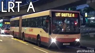 [SMRT] (Retired) TIB993S on LRT Shuttle A - Mercedes Benz O405G Hispano MKII