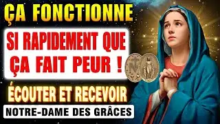 💖Prière puissante de Notre-Dame des Grâces - Celui qui a prié cette prière a reçu sa BÉNÉDICTION🙏