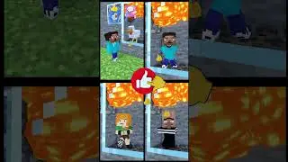 Steve's Lava Chicken and Friends. #shorts