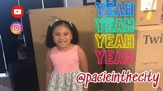 PacieIntheCity New Bed, Room Make Over, Room Tour, Happy 6 year old ...in time for 1st day of school