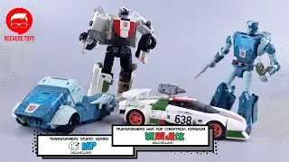 Transformers War For Cybertron Kingdom Wheeljack and Studio Series 86' Kup