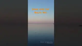 Dawn over the Baltic Sea - Drone Shot from my new Hiking Video (5 March 2022)