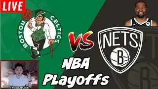 🔴 Brooklyn Nets VS Boston Celtics LIVE STREAM REACTION | NBA Playoffs Nets VS Celtics Game 2