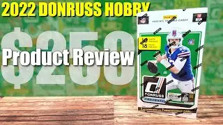 WORTH $250? | 2022 Donruss Football Hobby Box 1 AUTO & 1 RELIC + Tons of Fun Football Cards