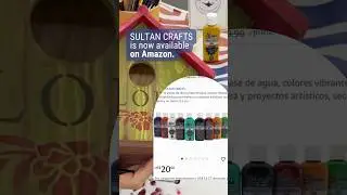Sultan Crafts is now available on Amazon.