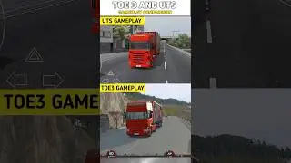 gameplay comparison between truckers of Europe 3 and universal truck simulator