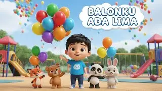 Balonku Ada Lima | Lagu anak Terbaru