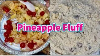 Pineapple Fluff, Cool Whip Dessert 