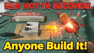 &ldquo;Testing a Simple Induction Heater Circuit &ndash; Anyone Can Build It!&rdquo;