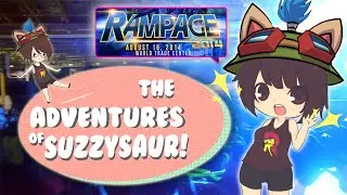 ADVENTURES OF SUZZYSAUR at RAMPAGE 2014