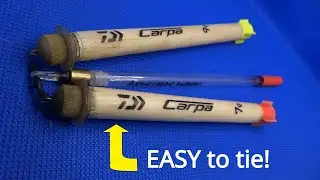 How to Tie a Loaded Waggler Fishing Rig!