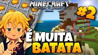 Farm de batata #2 Minecraft (MCPE) Mundo do Farofa 2