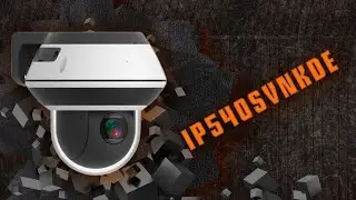 PROFESSIONAL ROTATING IP POE VIDEO SURVEILLANCE CAMERA IP540SVNKDE