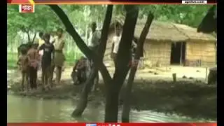 Flood took 8 villages of Gonda district in its grip, UP