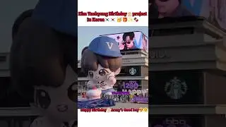 Kim Taehyung Birthday project in Korea😍💝॥#bts#kimtaehyung#btsshorts#btsvbirthdayproject#project2025