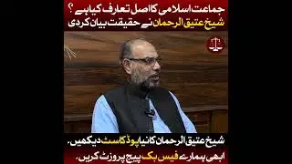 What Is the Real Introduction of Jamaat-e-Islami? | Truth Beyond Politics | Mirza Usman's Podcast