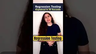 Что такое регрессионное тестирование? Объясняем за 50 секунд. #тестирование
