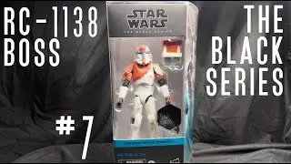 Star Wars : RC-1138 Boss #7 The Black Series Action Figure