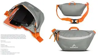 🟢 EIGER ALCOVE SMALL WAIST BAG 2L || 910009635 || TAS PINGGANG EIGER GREEN TERBARU MARET 2024