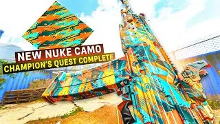 UNLOCKING the GAMMA STORM NUKE Camo in Warzone! (Champion&rsquo;s Quest)