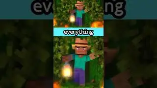 Minecraft but Everything I Touch turns to Lava
