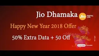 Jio Dhamaka Happy New Year Offer | 5GB Per day 2018 Special Offer | Upcoming Offers of Jio |