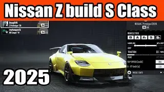 Nissan Z build S Class in NFS Unbound in 2025